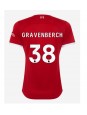 Liverpool Ryan Gravenberch #38 Kotipaita Naisten 2023-24 Lyhythihainen